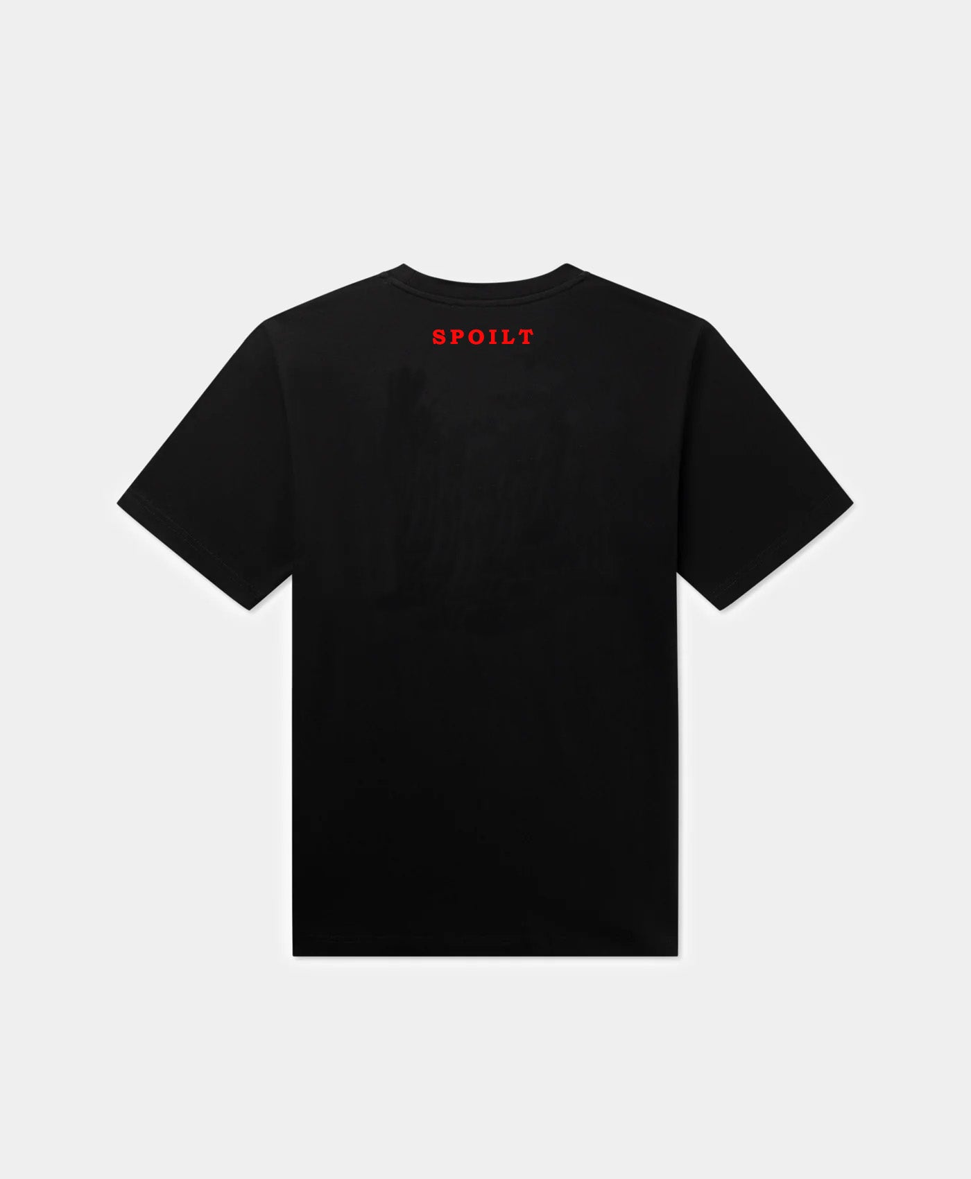 RED SPOILT ®️ T-SHIRT IN BLACK