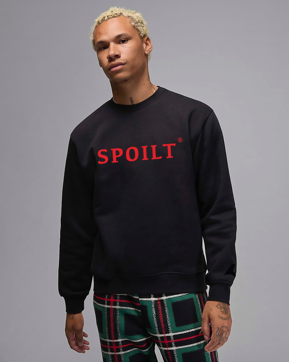 RED SPOILT ®️ CREWNECK