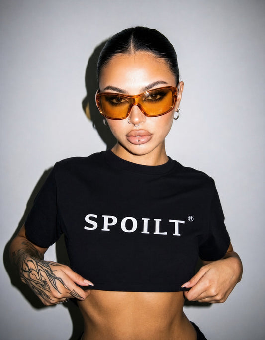 WHITE SPOILT ®️ CROP TOP
