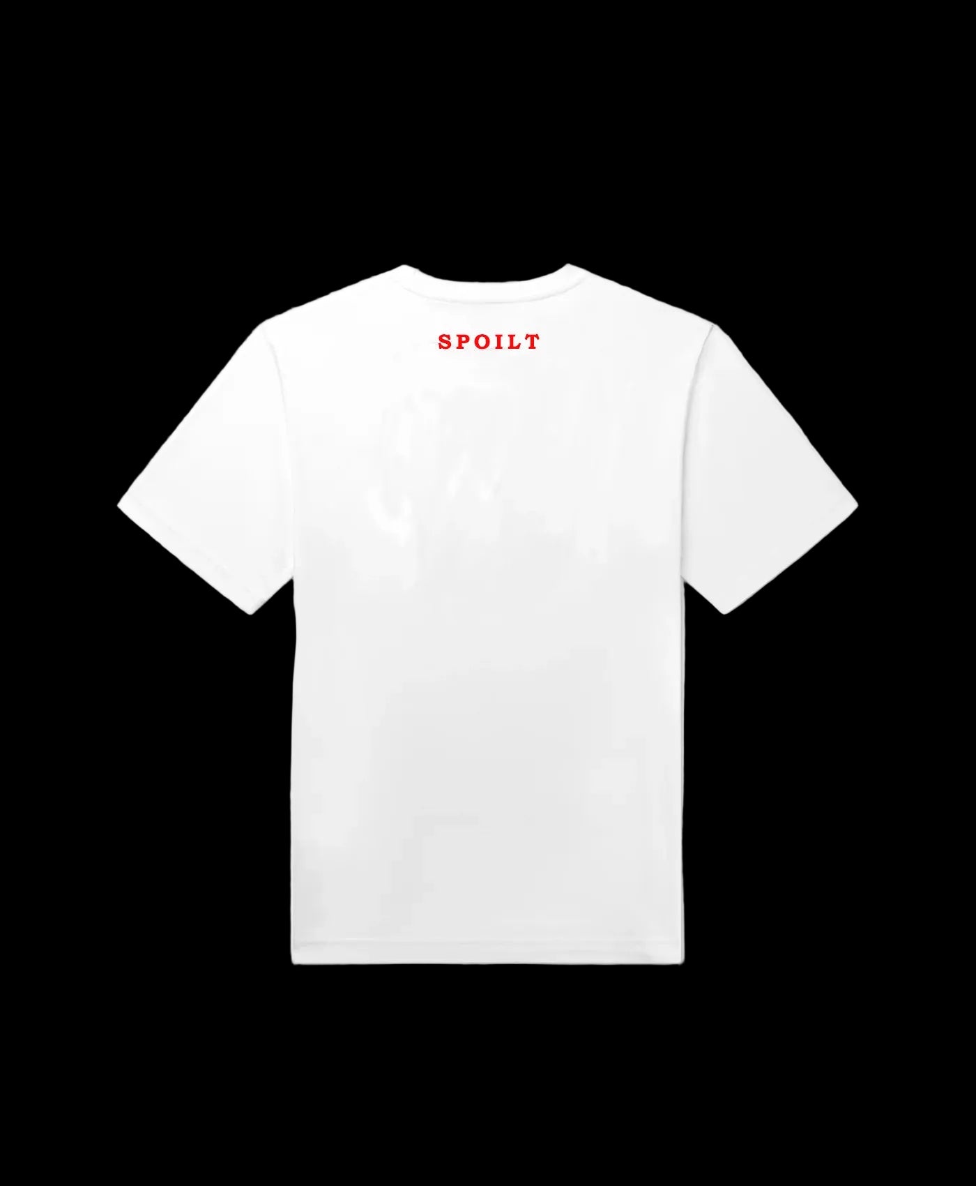 RED SPOILT ®️ T-SHIRT IN WHITE