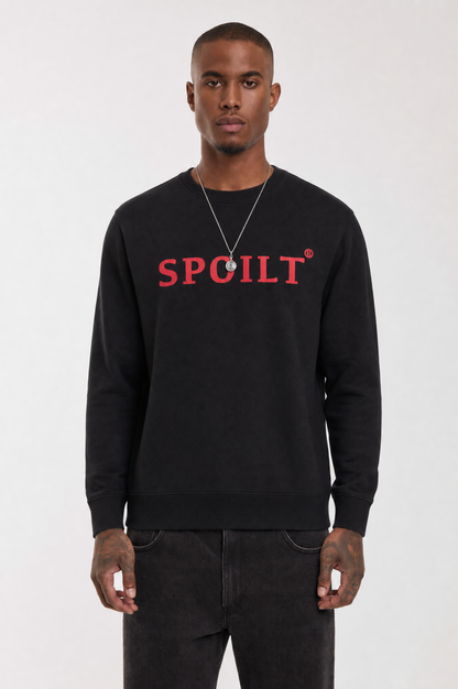 RED SPOILT ®️ CREWNECK
