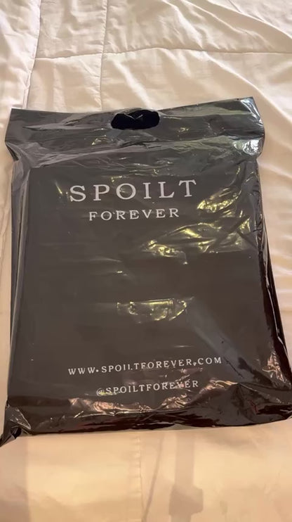 RED SPOILT ®️ T-SHIRT IN WHITE