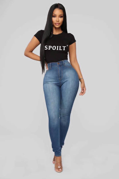WHITE SPOILT ®️ CROP TOP