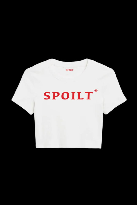 RED SPOILT ®️ CROP TOP